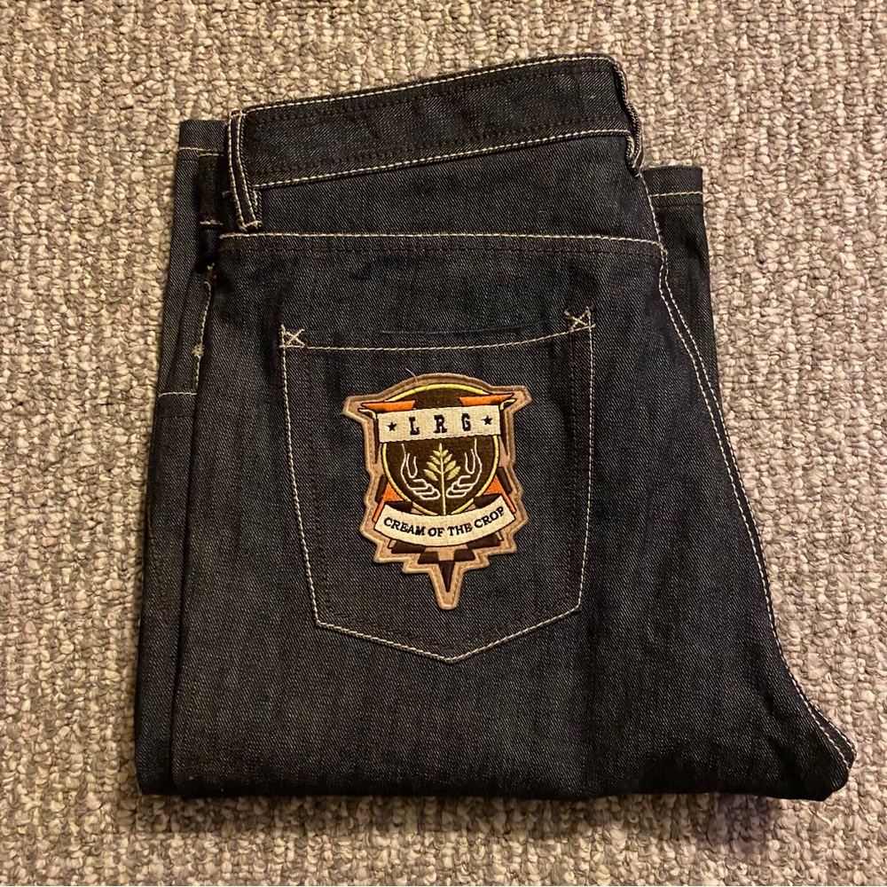 LRG embroidery denim 👖